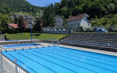 Letno kopališče Trbovlje danes zaprto zaradi vremenskih razmer